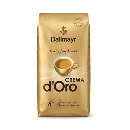 4x Dallmayr Crema d’Oro Kaffeebohnen 1kg – 100% Arabica, 4kg