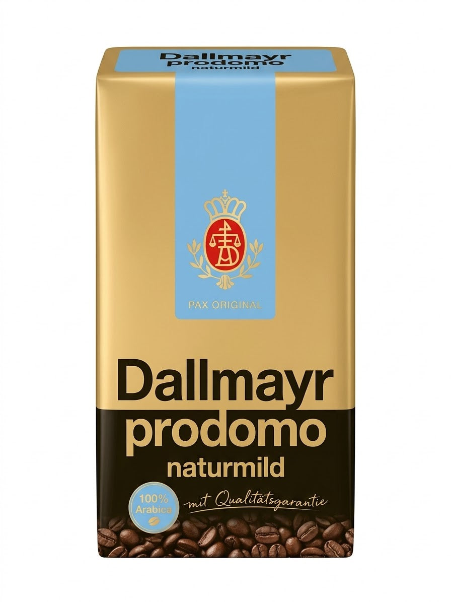 3x 500g Dallmayr Prodomo Naturmild Filterkaffee Gemahlen 100% Arabica