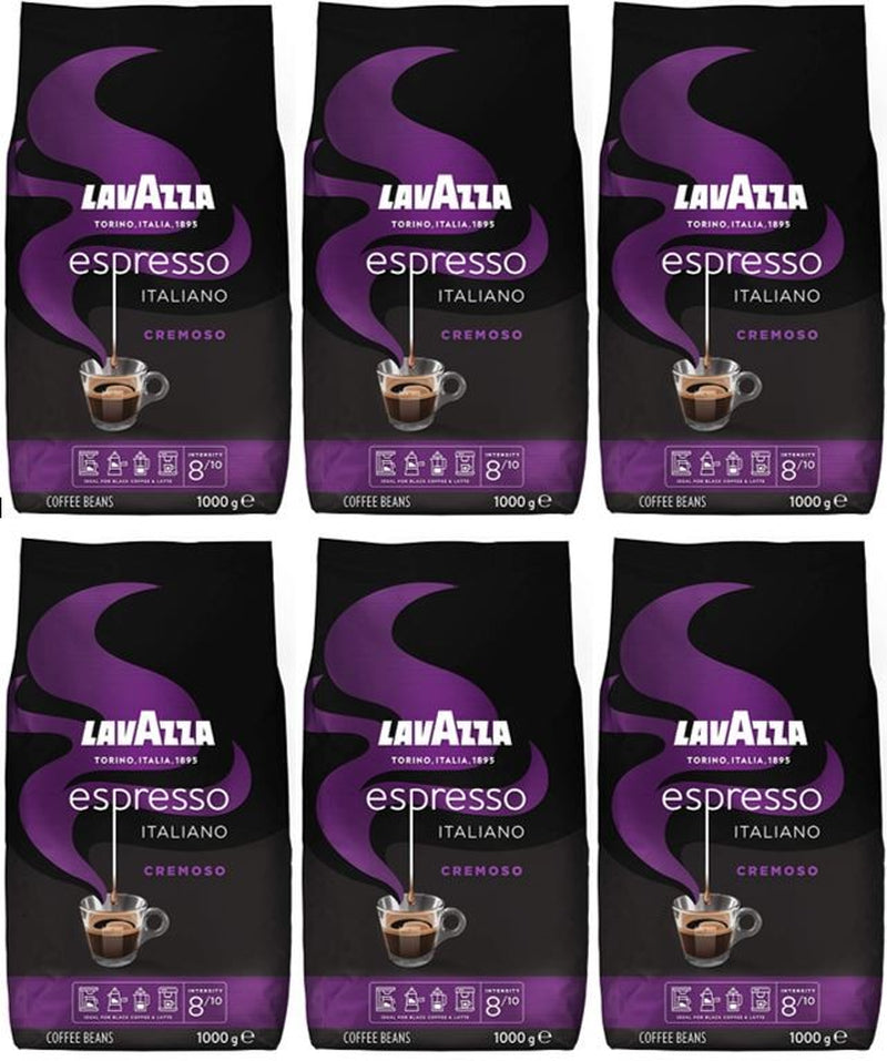 Lavazza Espresso Italiano Cremoso 6 X 1Kg (20 Eur/Kg)