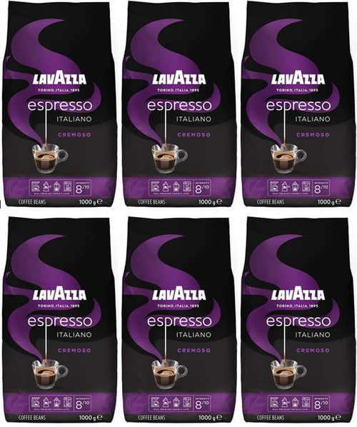 Lavazza Espresso Italiano Cremoso 6 X 1Kg (20 Eur/Kg)