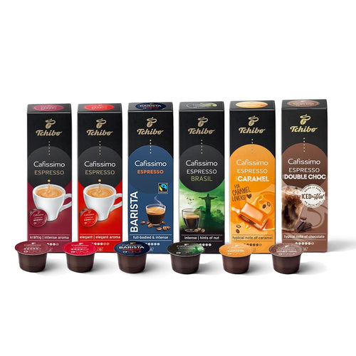Tchibo Cafissimo Probierset Espresso Edition Sorten Espresso, 60 Stück