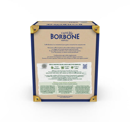 Caffè Borbone Kompostierbare Kaffeepads, Rote Kaffeemischung - 150 - Kompatibel Mit ESE System Papier 44 Mm