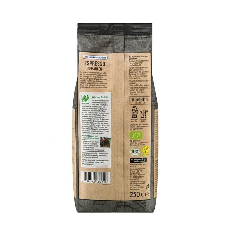 Kaffee Espresso Gemahlen 3X 250G Bio Kaffee Kräftig Aromatisch