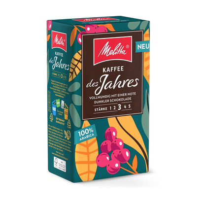 Melitta Der Kräftige, Filterkaffee, Stärke 4/5, 12 X 500G