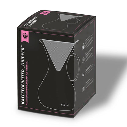 Pour over Kaffeebereiter Mit Dauerfilter - Kaffeezubereit