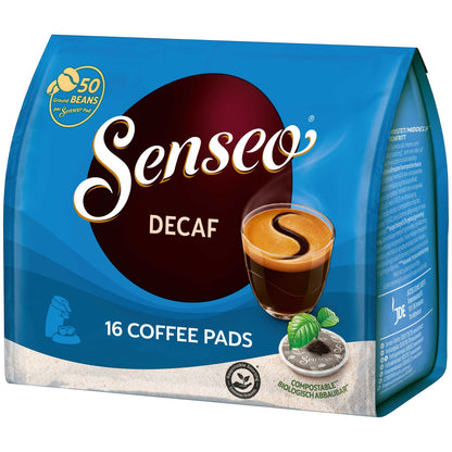 SENSEO Pads Decaf Senseopads Entkoffeiniert 10 X 16 Kaffeepads - 160 Getränke