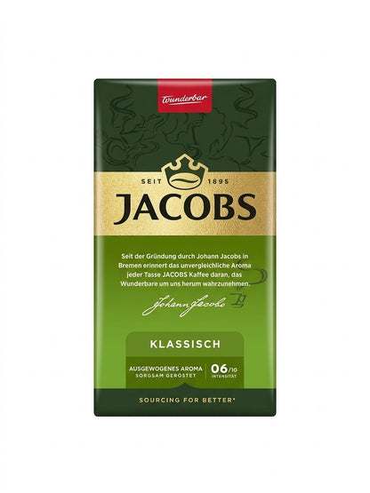 Jacobs Filterkaffee Auslese Klassisch gemahlen mittlere Röstung 500g
