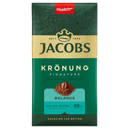 Jacobs Krönung Classic+Mild+Balanca je 500g – Besonders Sanft & Aromatisch Filterkaffee