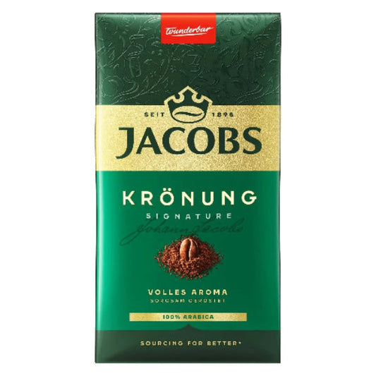 Jacobs Krönung Klassik gemahlen 500g – Aromatischer Filterkaffee