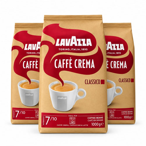 Lavazza, Caffe Crema Classico 3x 1kg Kaffeebohnen