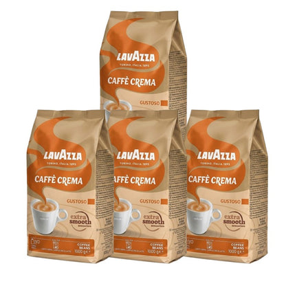 Lavazza Gustoso Caffee Crema ganze Bohnen 4x 1kg