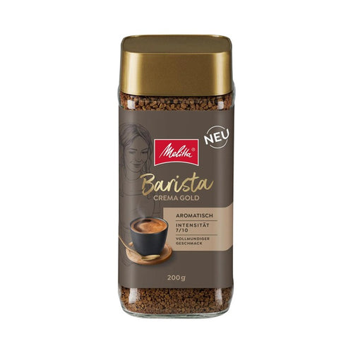 Melitta 200G Barista Instant KaffeeCrema Gold, Löslicher Kaffee