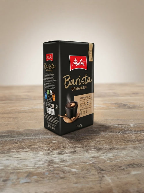 Melitta Barista Röstkaffee Gemahlen 500g Vollmundiger Kaffee Nuss Nougat