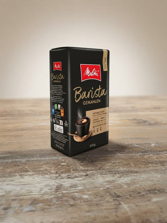 Melitta Barista Röstkaffee Gemahlen 500g Vollmundiger Kaffee Nuss Nougat
