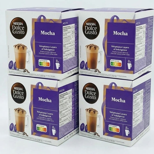 Nescafé Dolce Gusto Mocha 4x16 Kaffeekapseln 6er Set 32 Portionen