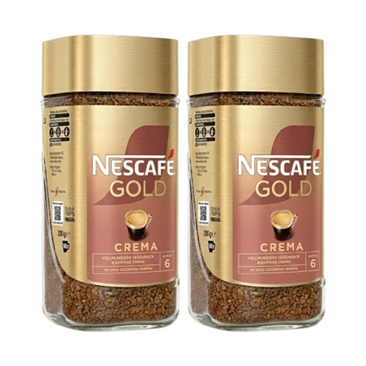 NESCAFE Gold Crema Löslicher Kaffee (2 X 200G)