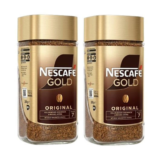 NESCAFE Gold Original Löslicher Kaffee 2X 200G Instantkaffee