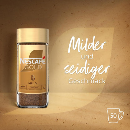 NESCAFÉ Gold Mild 200g – Milder Löslicher Kaffee
