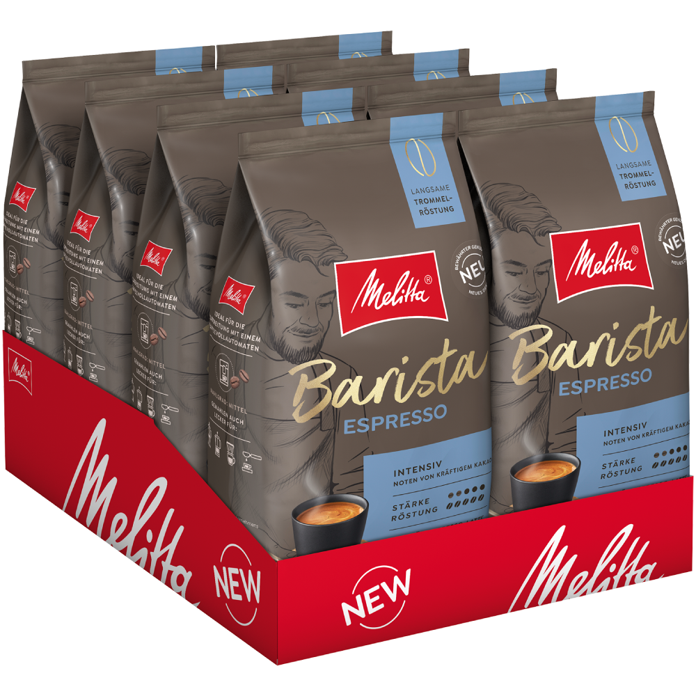 Melitta Barista Classic Espresso, Kaffeebohnen, Für Kaffee-Vollaut
