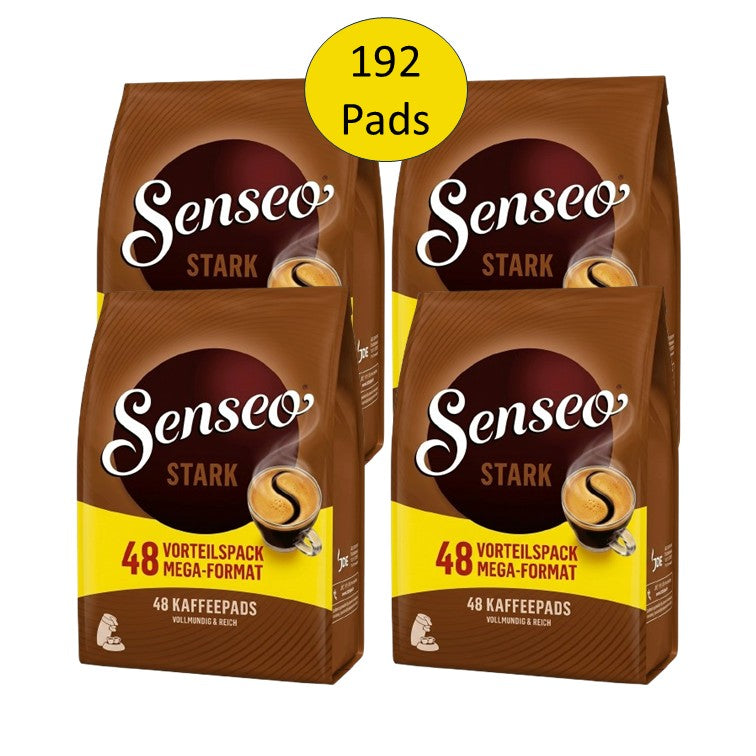 SENSEO Classic Kaffeepads 192 Pads – 4 x 48 Stück Sparpaket