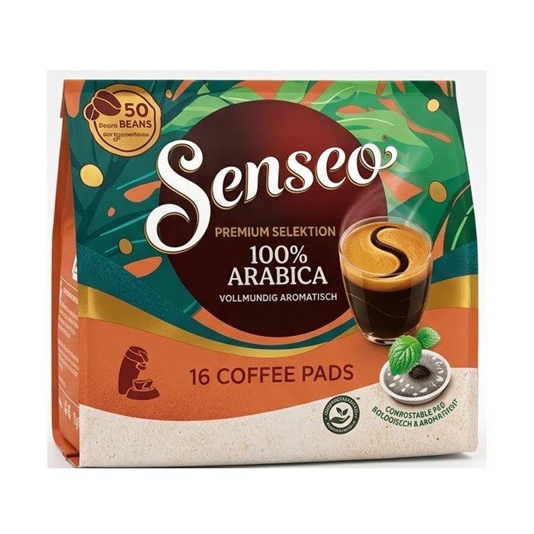 SENSEO Premium Selektion 5 x 16 Kaffeepads 80 Pads 100% Arabica