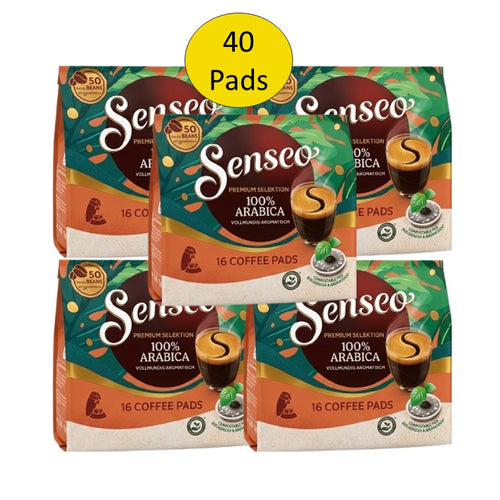 SENSEO Premium Selektion 5 x 16 Kaffeepads 80 Pads 100% Arabica