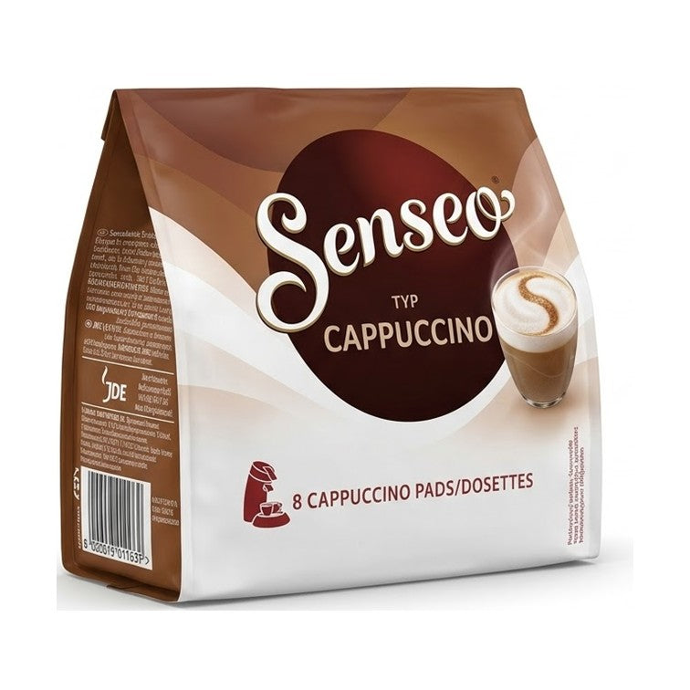SENSEO Typ Cappuccino 5 x 8 Pads weich cremig 40 Pads Getränke 460 g